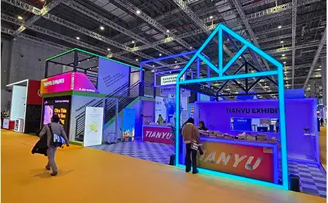 Affordable High-Impact Double Deck Booth Ideas for International Trade Fair