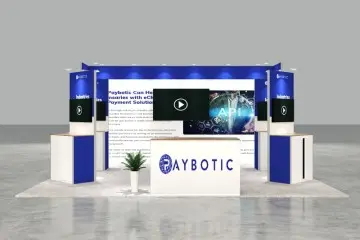 Open Design Modular Aluminum Custom Trade Show Booth Display with TV Stand