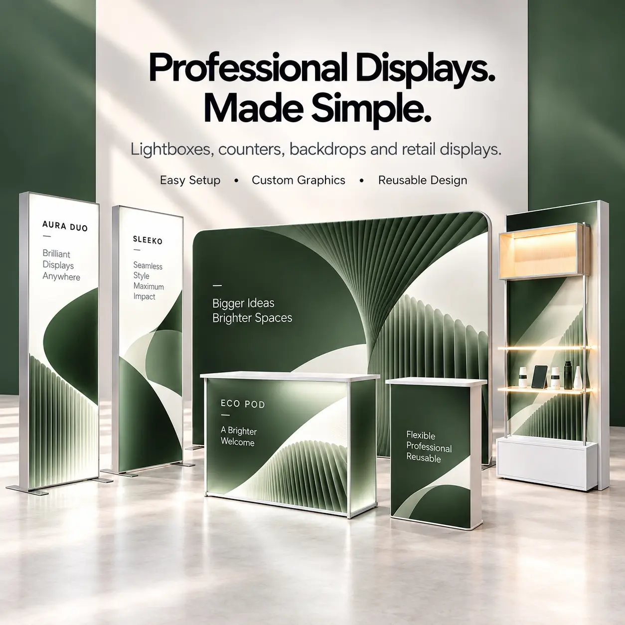 Maximize Exhibition ROI: Why Modular, In-Stock Displays Are the Smarter Choice
