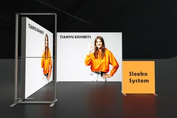 Premium Zero Wiring Modular Lightbox System for Professional Brand Activation Pop Up Booth Display