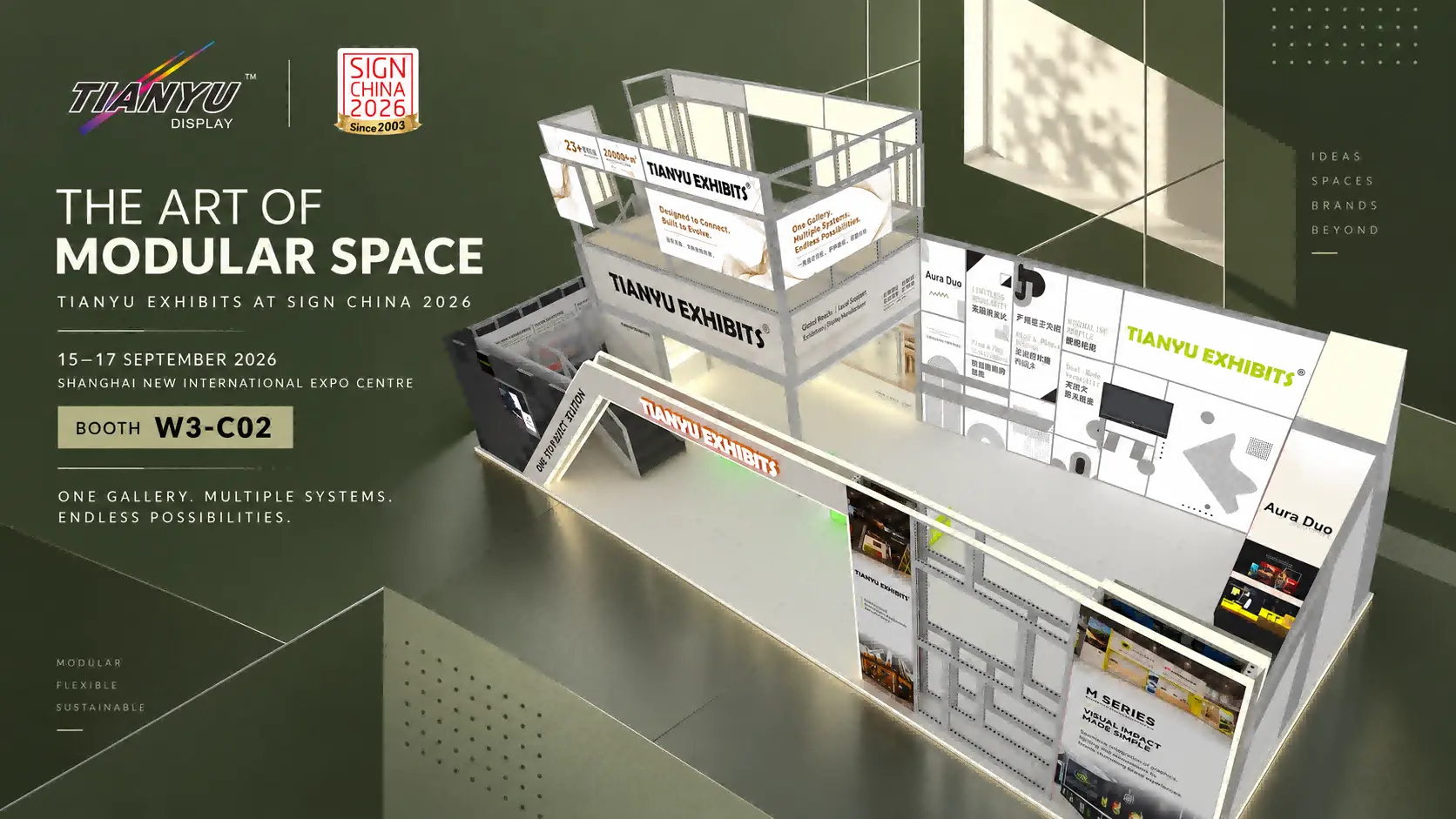 Planning Your Next Exhibit Project? Meet Tianyu at SIGN CHINA 2026