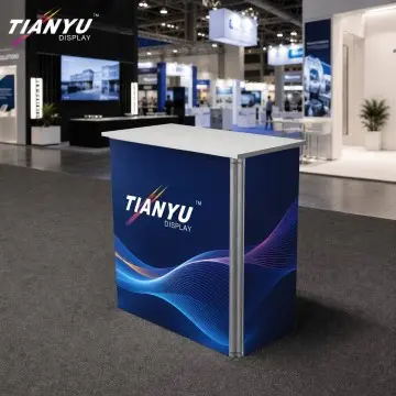 Portable Modular Exhibition Reception Counter Manufacturer for Trade Shows and Corporate Events